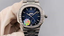 百達翡麗5726月相鸚鵡螺藍盤 GR廠V3與V9正品對比評測
